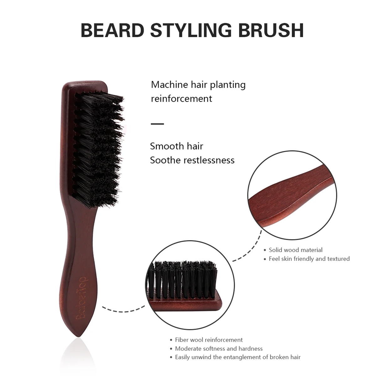 Peluquería mango de madera cer - Grooming Men'S Hair reseña y precio