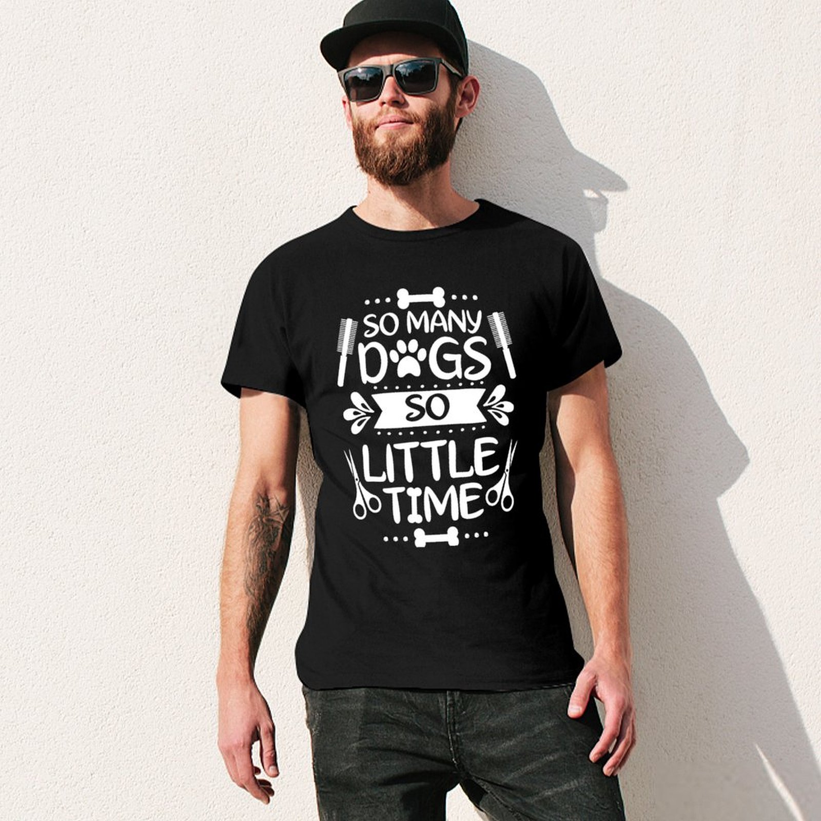 Camiseta con Estampado Casual  - Men'S Grooming Ideas reseña y precio